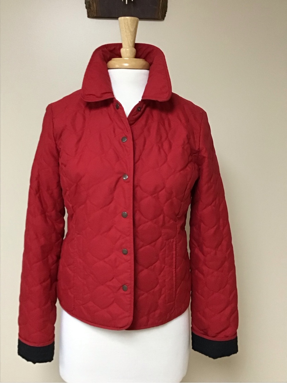 Athleisure - EP Pro Red Quilted Women's Puffer Jacket